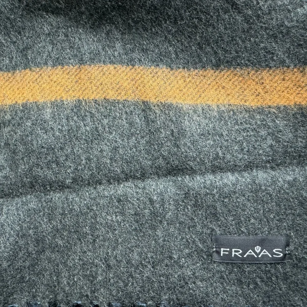Fraas Reversible Scarf Stripped Fringe Germany